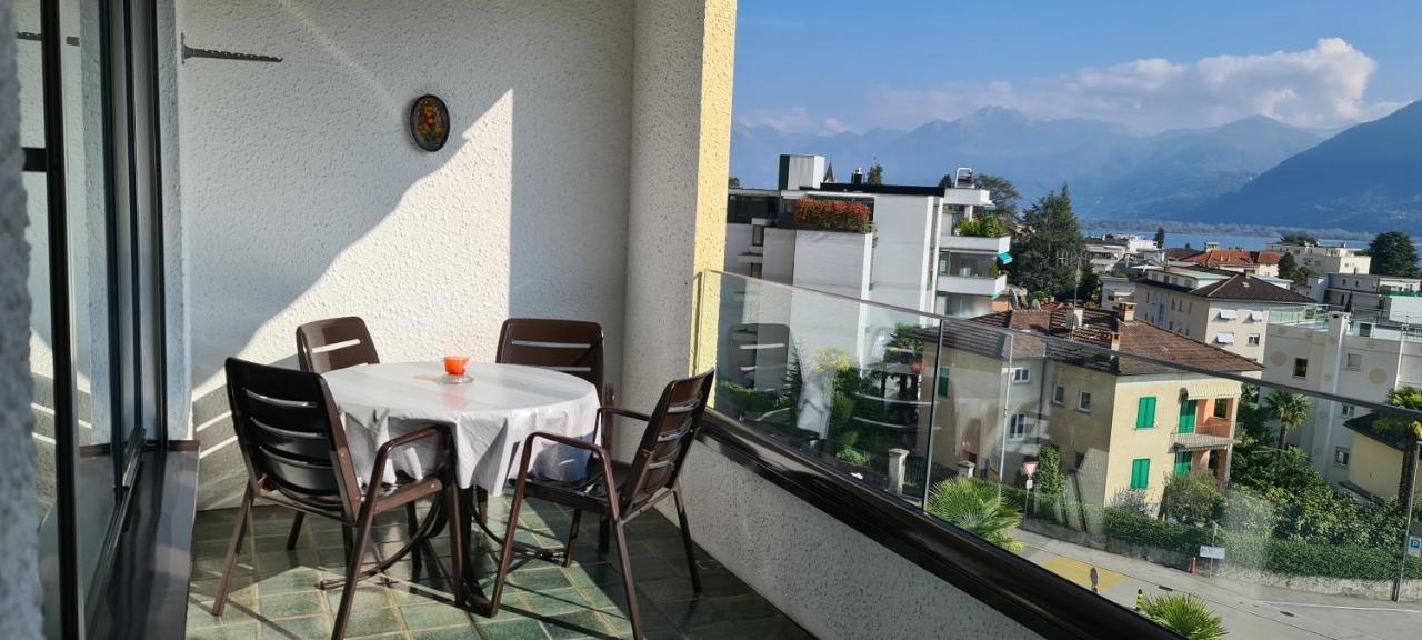 Ferienwohnung Montana Lago Locarno Esterno foto